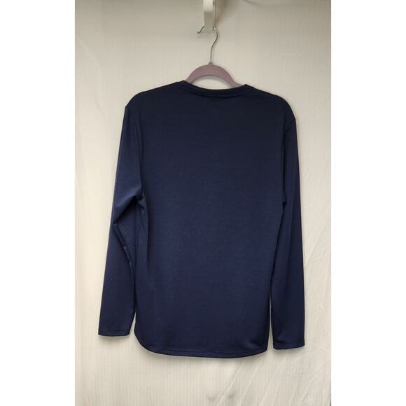 Wrangler Men's Moisture Wicking Waffle Thermal Pull-On Long Sleeve Tee Shirt Lg - Picture 6 of 7